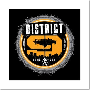 District 9 Posters and Art